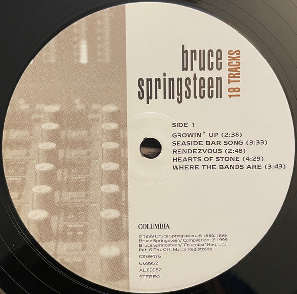 Bruce Springsteen - 18 Tracks (2xVinyl, LP, Compilation, Stereo) Very Good (VG) / Very Good Plus (VG+)