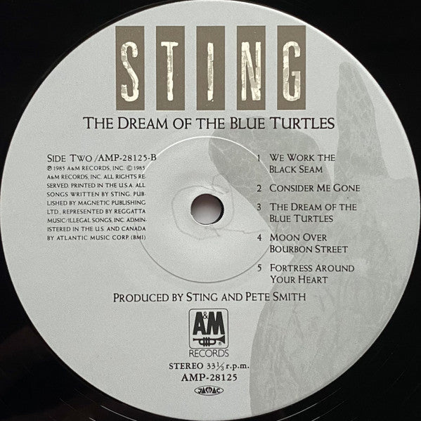 Sting - The Dream Of The Blue Turtles (Vinyl, LP, Album)
