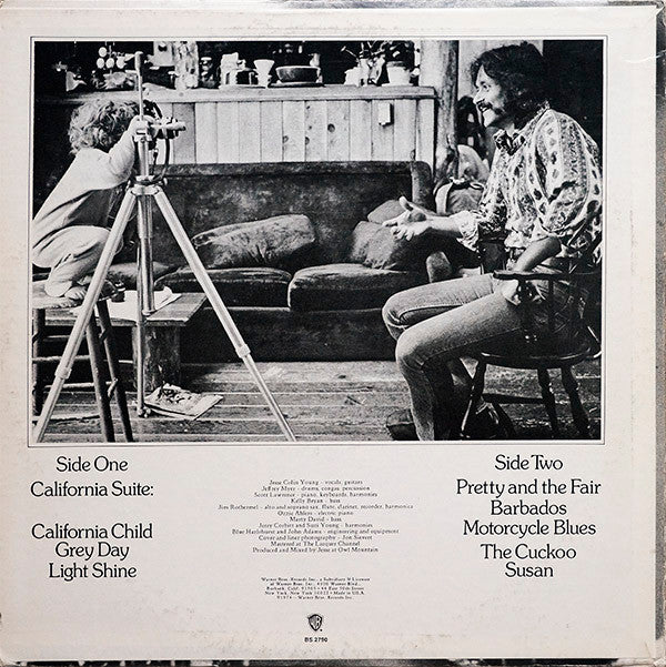Jesse Colin Young - Light Shine (Vinyl, LP, Album) Good Plus (G+) / Good Plus (G+)