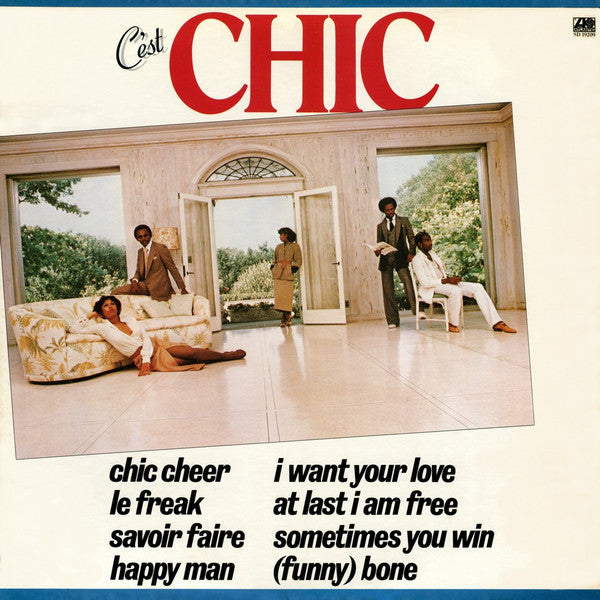 Chic - C'est Chic (Vinyl, LP, Album) Very Good Plus (VG+) / Very Good (VG)