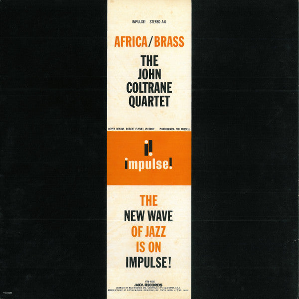 The John Coltrane Quartet - Africa / Brass (Vinyl, LP, Album, Reiss...