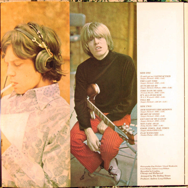 The Rolling Stones - Big Hits (High Tide And Green Grass) (Vinyl, LP, Compilation, Stereo, Repress) Near Mint (NM or M-) / Very Good Plus (VG+)
