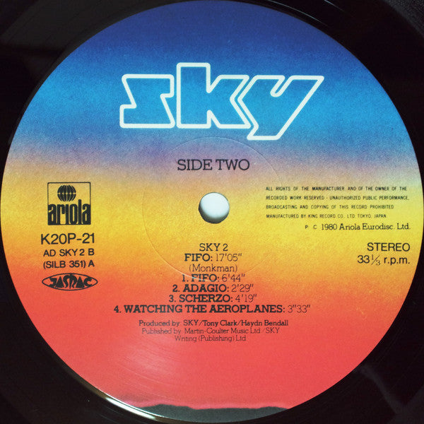 Sky (4) - Sky 2 (Vinyl, LP, Album)