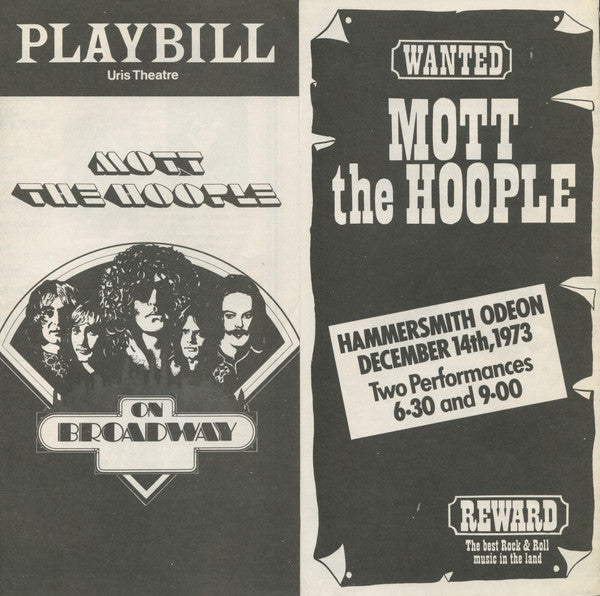 Mott The Hoople - Mott The Hoople Live (Vinyl, LP, Album)
