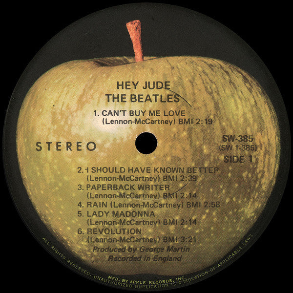 The Beatles - Hey Jude (Vinyl, LP, Compilation, Reissue)