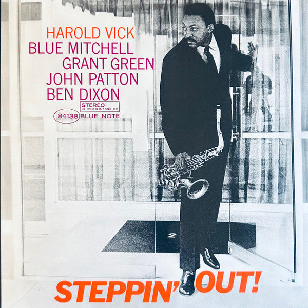 Harold Vick - Steppin' Out! (Vinyl, LP, Album, Stereo, Reissue, Limited Edition) Near Mint (NM or M-) / Near Mint (NM or M-)