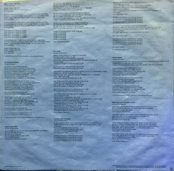 The Beatles - 1967-1970 (2xVinyl, LP, Compilation, Stereo) Very Good (VG) / Good Plus (G+)