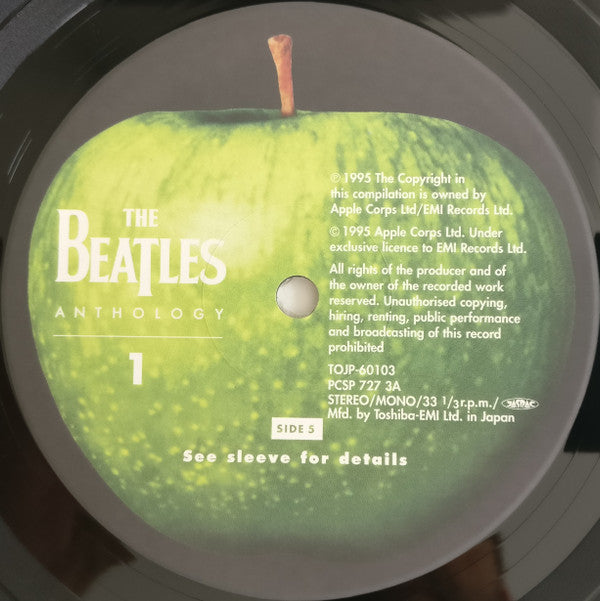 The Beatles - Anthology 1 (3xVinyl, LP, Album) Very Good Plus (VG+) / Very Good Plus (VG+)