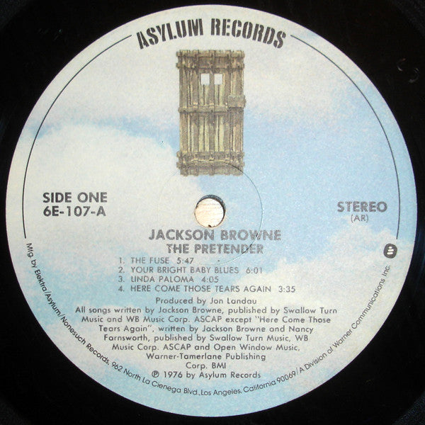 Jackson Browne - The Pretender (Vinyl, LP, Album, Reissue, Stereo) Very Good (VG) / Very Good (VG)
