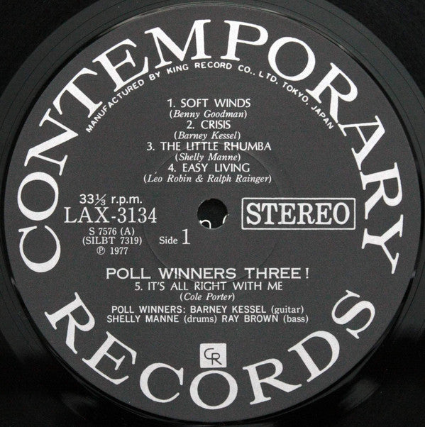 The Poll Winners - Poll Winners Three! (Vinyl, LP, Album, Limited E...