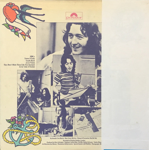 Rory Gallagher - Tattoo (Vinyl, LP, Album)