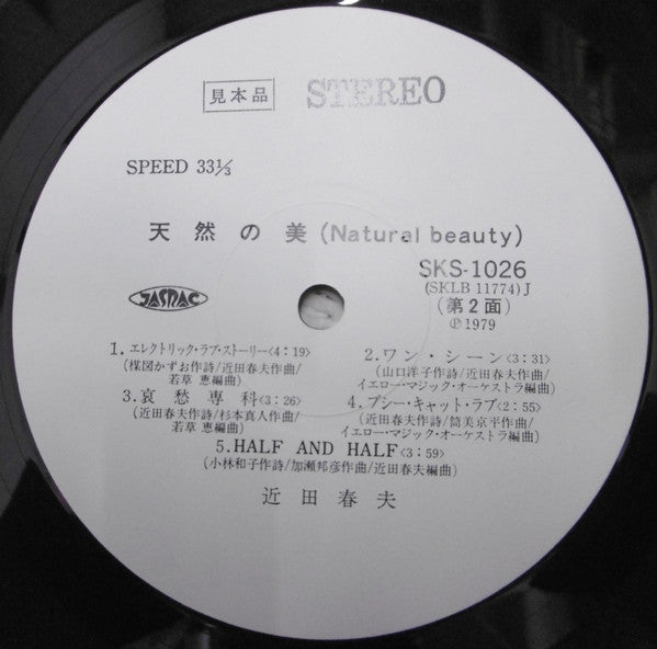 Haruo Chikada - Natural Beauty (Vinyl, LP, Album, Promo) Near Mint (NM or M-) / Very Good Plus (VG+)