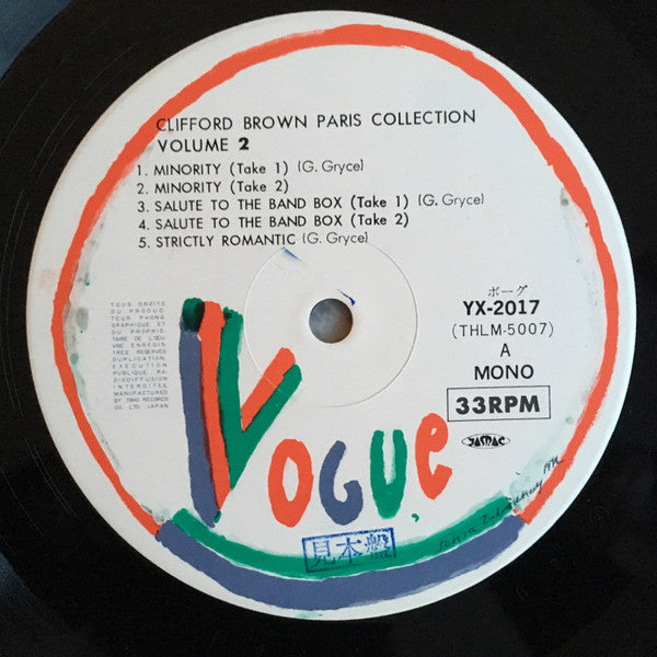 Clifford Brown - Paris Collection Vol. 2 (Vinyl, LP, Compilation, M...