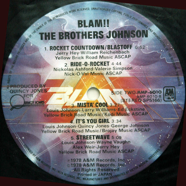 Brothers Johnson - Blam!! (Vinyl, LP, Album, Reissue)