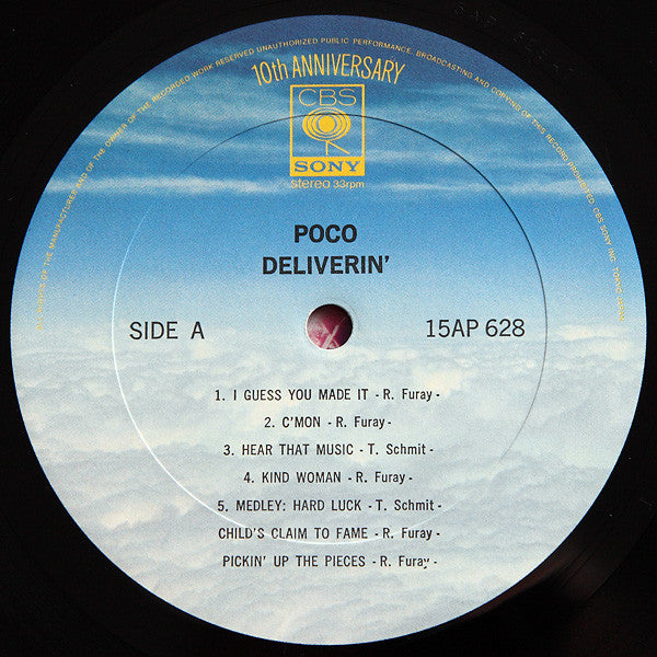 Poco (3) - Deliverin' (Vinyl, LP, Album, Limited Edition, Reissue, ...