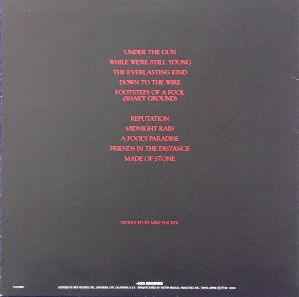Poco (3) - Under The Gun (Vinyl, LP, Album, Promo) Very Good Plus (VG+) / Very Good Plus (VG+)