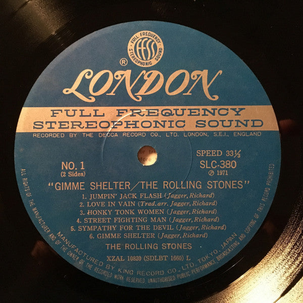 The Rolling Stones - Gimme Shelter (Vinyl, LP, Compilation)
