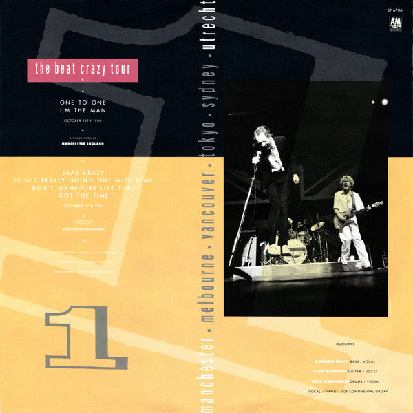 Joe Jackson - Live 1980 / 86 (2xVinyl, LP, Album) Very Good Plus (VG+) / Very Good (VG)