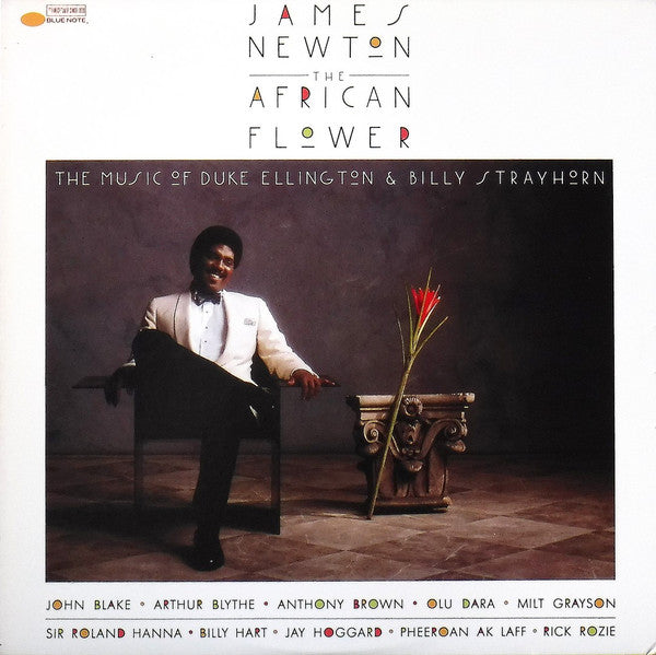 James Newton (2) - The African Flower - The Music Of Duke Ellington And Billy Strayhorn (Vinyl, LP, Album) Very Good (VG) / Very Good (VG)