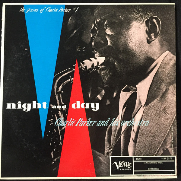 Charlie Parker And His Orchestra - Night And Day (Vinyl, LP, Compilation, Reissue, Mono) Very Good Plus (VG+) / Good Plus (G+)
