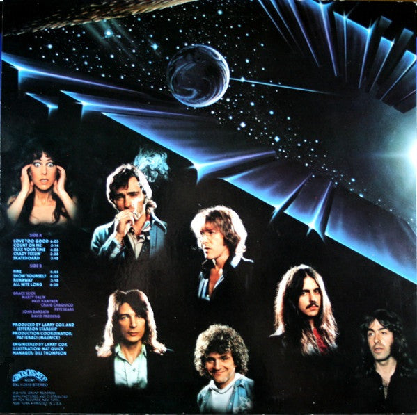 Jefferson Starship - Earth (Vinyl, LP, Album, Stereo) Very Good Plus (VG+) / Very Good Plus (VG+)