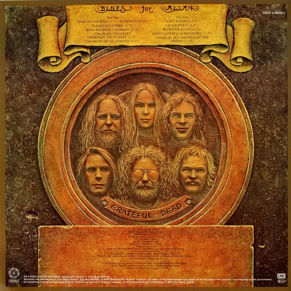 The Grateful Dead - Blues For Allah (Vinyl, LP, Album, Reissue) Near Mint (NM or M-) / Good Plus (G+)