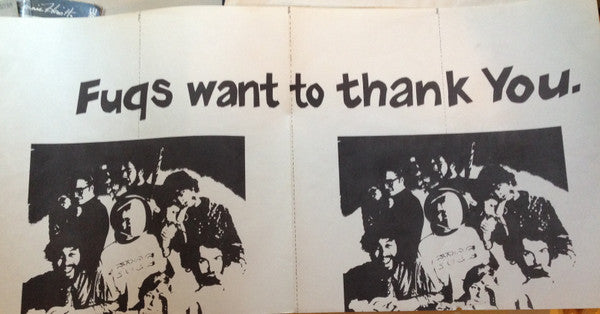 The Fugs - Virgin Fugs (Vinyl, LP, Album, Stereo) Very Good Plus (VG+) / Very Good (VG)