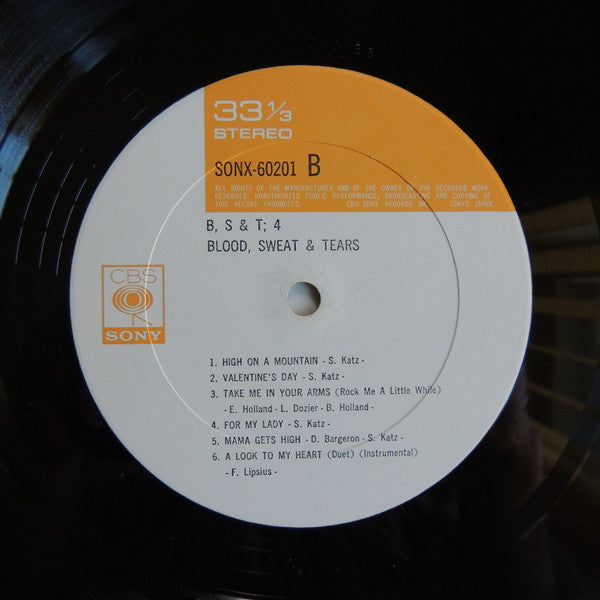Blood, Sweat And Tears - B, S & T 4 (Vinyl, LP, Album)