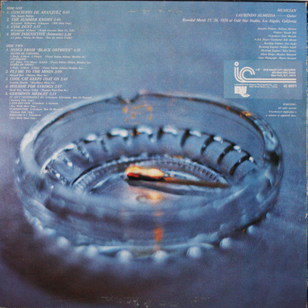 Laurindo Almeida - Concierto De Aranjuez (Vinyl, LP, Album)