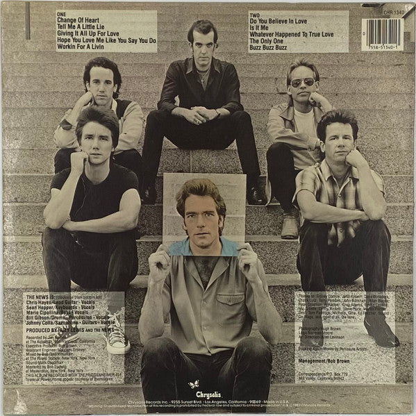 Huey Lewis & The News - Picture This (Vinyl, LP, Album) Very Good (VG) / Very Good (VG)