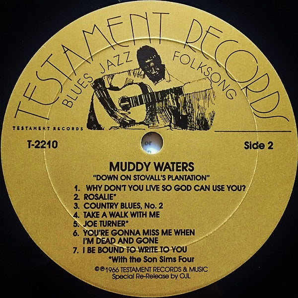 Muddy Waters - Down On Stovall's Plantation (Vinyl, LP, Reissue)