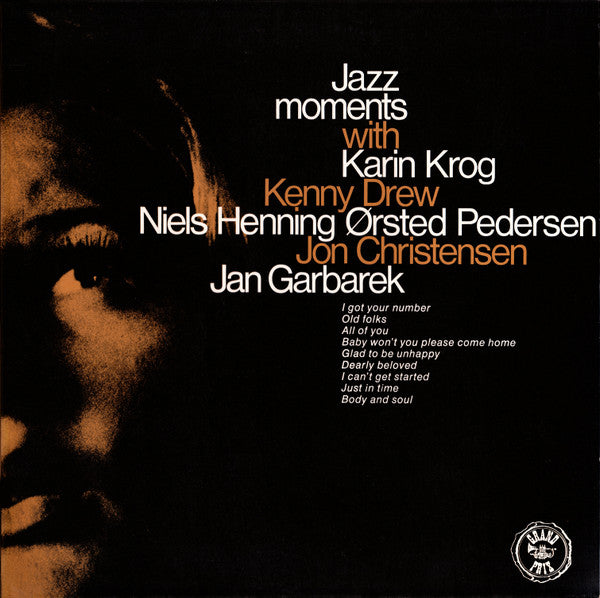 Karin Krog - Jazz Moments With Karin Krog (Vinyl, LP, Album, Reissue, Stereo) Very Good (VG) / Very Good (VG)