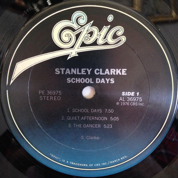 Stanley Clarke - School Days (Vinyl, LP, Album, Reissue) Very Good (VG) / Very Good Plus (VG+)