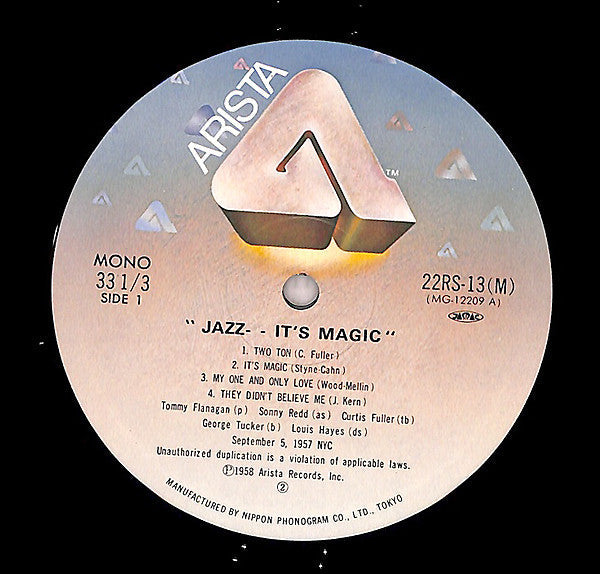 Curtis Fuller - Jazz...It's Magic! (Vinyl, LP, Album, Reissue, Mono) Very Good Plus (VG+) / Very Good Plus (VG+)