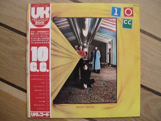 10cc - Sheet Music (Vinyl, LP, Album)