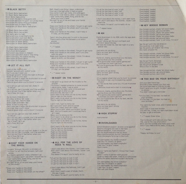 Ram Jam - Ram Jam (Vinyl, LP, Album) Very Good Plus (VG+) / Near Mint (NM or M-)