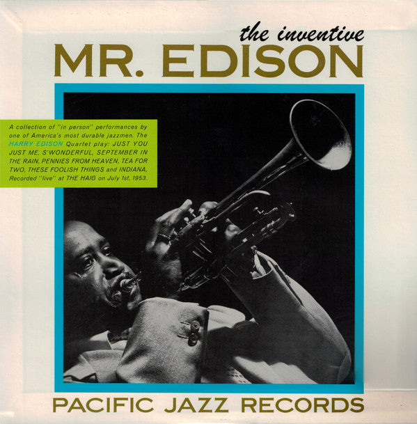 Harry Edison - The Inventive Mr. Edison (Vinyl, LP, Album, Reissue,...