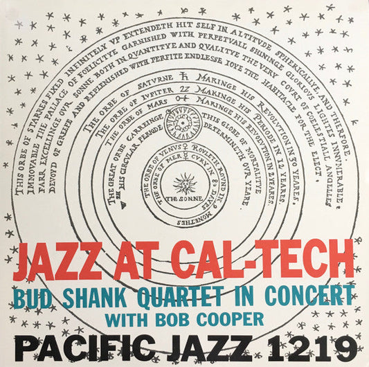 Bud Shank Quartet - Jazz At Cal-Tech (Vinyl, LP, Album, Reissue, Mono) Very Good Plus (VG+) / Very Good Plus (VG+)