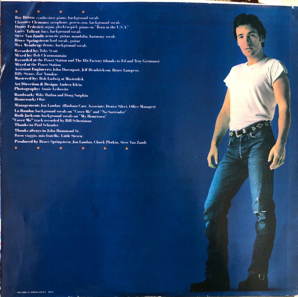 Bruce Springsteen - Born In The U.S.A. (Vinyl, LP, Album) Very Good (VG) / Good Plus (G+)