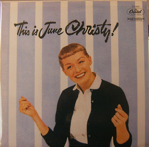 June Christy - This Is June Christy! (Vinyl, LP, Album, Mono, Reissue) Near Mint (NM or M-) / Very Good Plus (VG+)