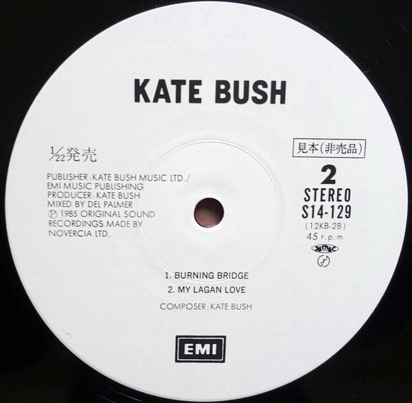 Kate Bush - Cloudbusting (Vinyl, 12", Promo) Very Good Plus (VG+) / Very Good Plus (VG+)
