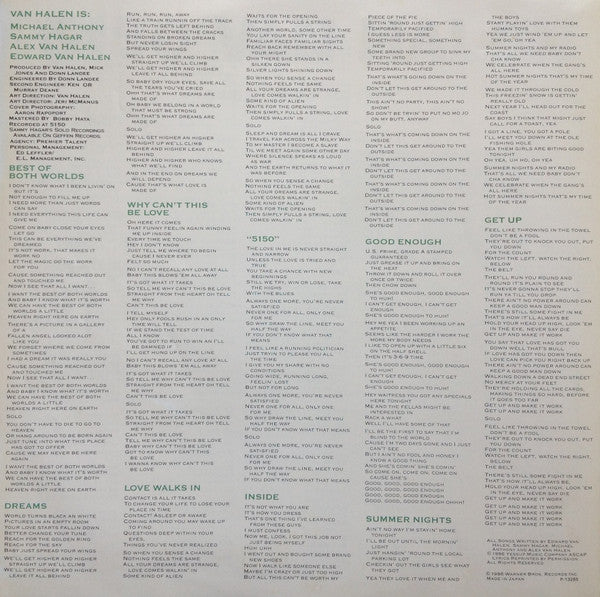 Van Halen - 5150 (Vinyl, LP, Album, Stereo)