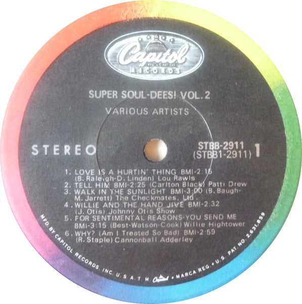 Various - Super Soul-Dees! Vol. 2 (2xVinyl, LP, Compilation) Very Good Plus (VG+) / Good Plus (G+)