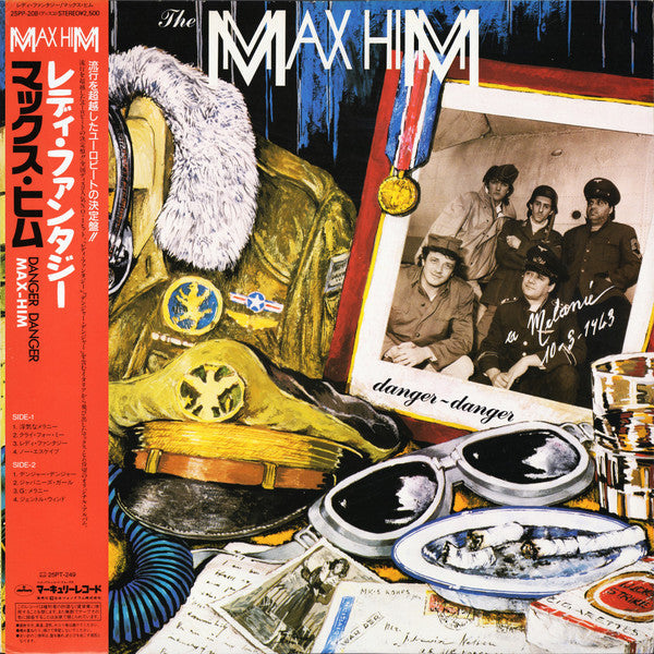 Max-Him - Danger Danger (Vinyl, LP, Album) Very Good Plus (VG+) / Very Good Plus (VG+)