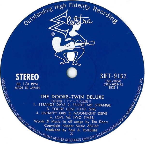 The Doors - Twin Deluxe (2xVinyl, LP, Compilation) Very Good Plus (VG+) / Very Good (VG)