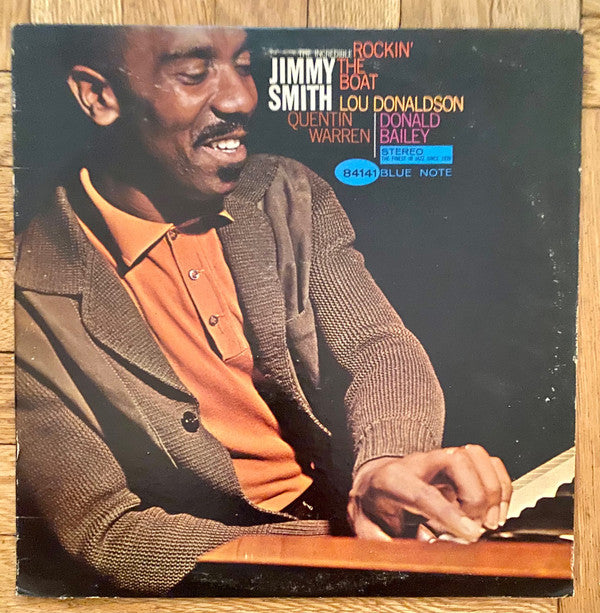 Jimmy Smith - Rockin' The Boat (Vinyl, LP, Album, Stereo, Repress) Very Good Plus (VG+) / Very Good (VG)