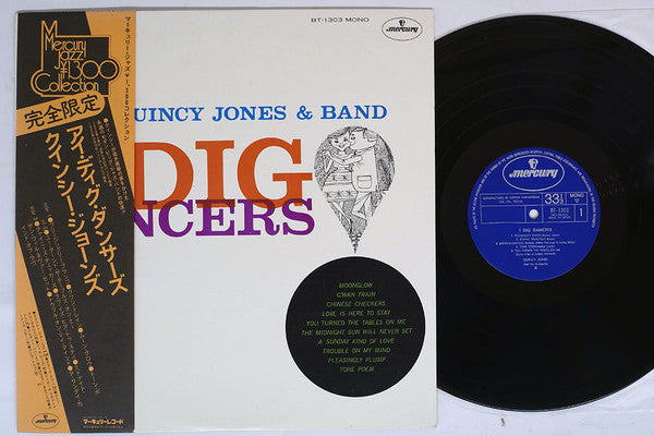 Quincy Jones & Band - I Dig Dancers (Vinyl, LP, Album, Limited Edition, Reissue, Mono) Very Good Plus (VG+) / Very Good (VG)
