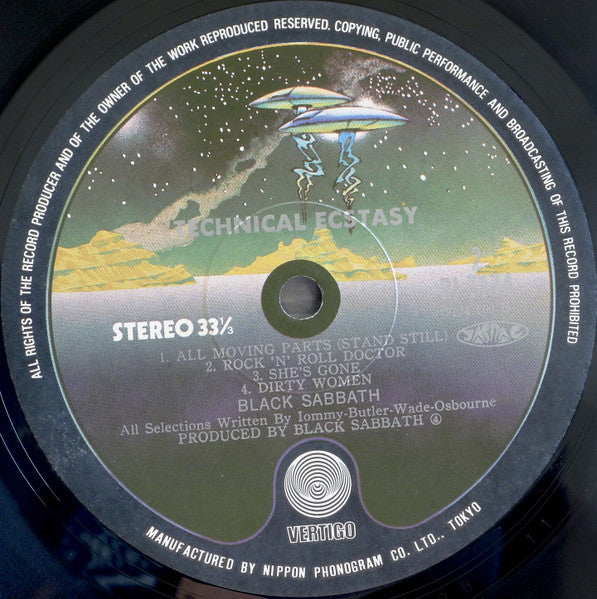 Black Sabbath - Technical Ecstasy (Vinyl, LP, Album)