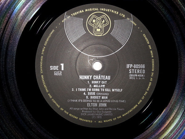 Elton John - Honky Château (Vinyl, LP, Album, Reissue)