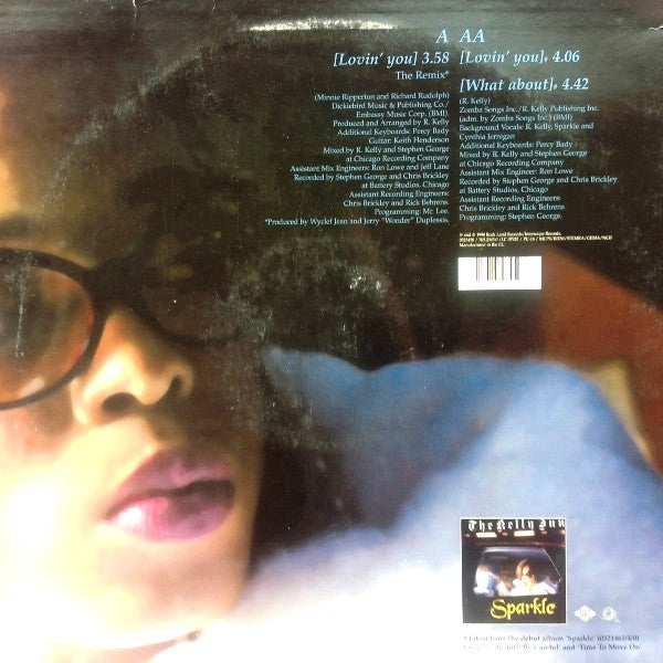 Sparkle (2) - Lovin' You (The Remix) (Vinyl, 12", 33 ⅓ RPM, Single, Stereo) Very Good Plus (VG+) / Very Good Plus (VG+)